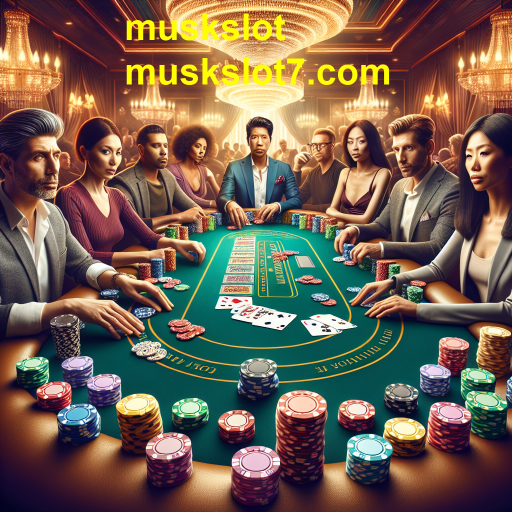 O Fascínio do Poker: Estratégia, Habilidade e S oportunidades no Muskslot